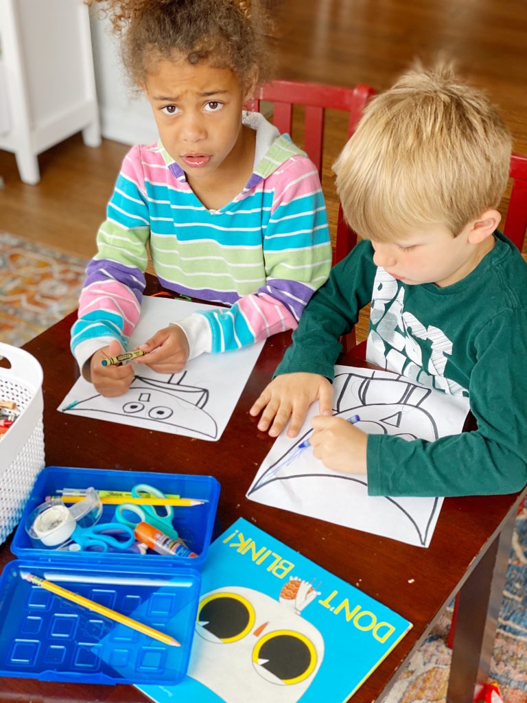 Have your kids do this fun owl-themed directed drawing activity!