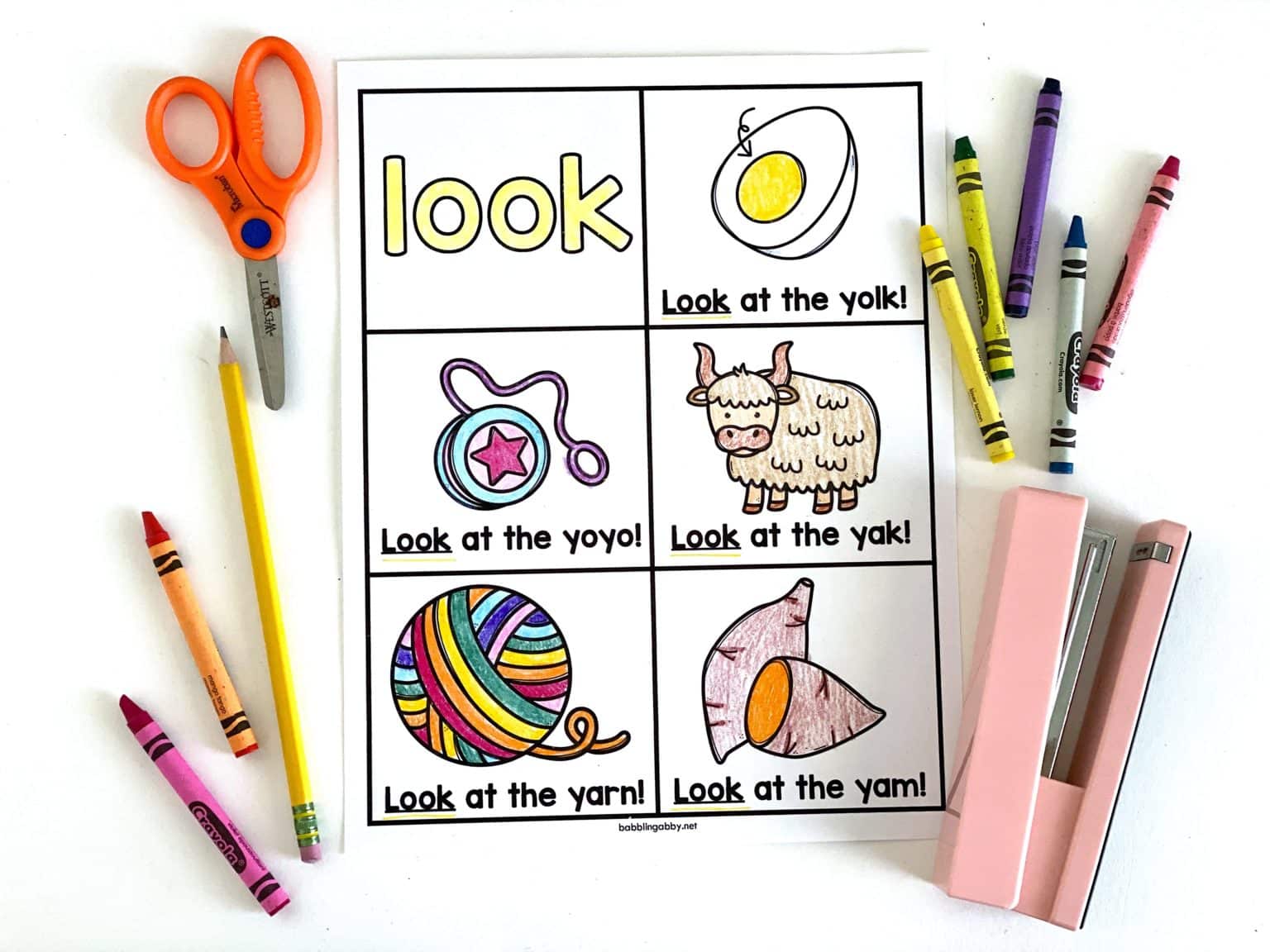Sight Word Activities for Preschool and Kindergarten - Babbling Abby