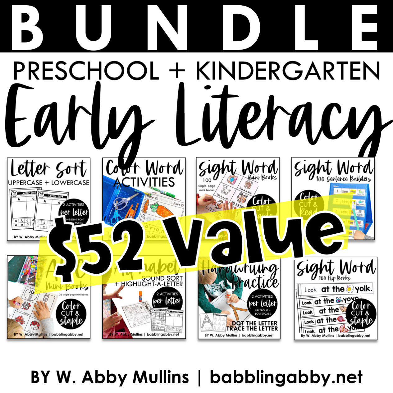 Sight Word Activities for Preschool and Kindergarten - Babbling Abby