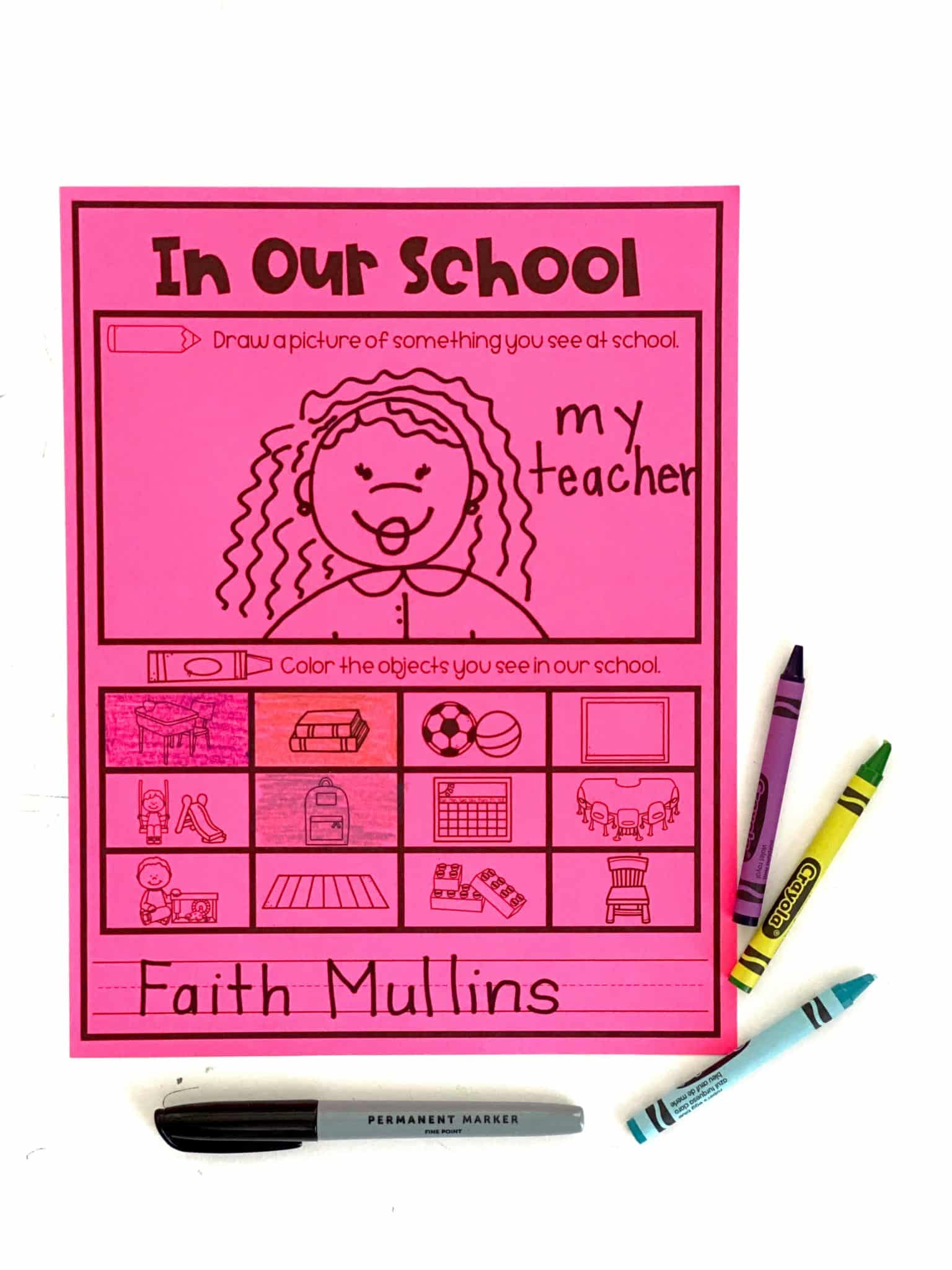 Sounds Like School Spirit Back to School Activities - Babbling Abby
