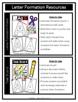 Letter A Poster Printable: Letter Recongition Resource