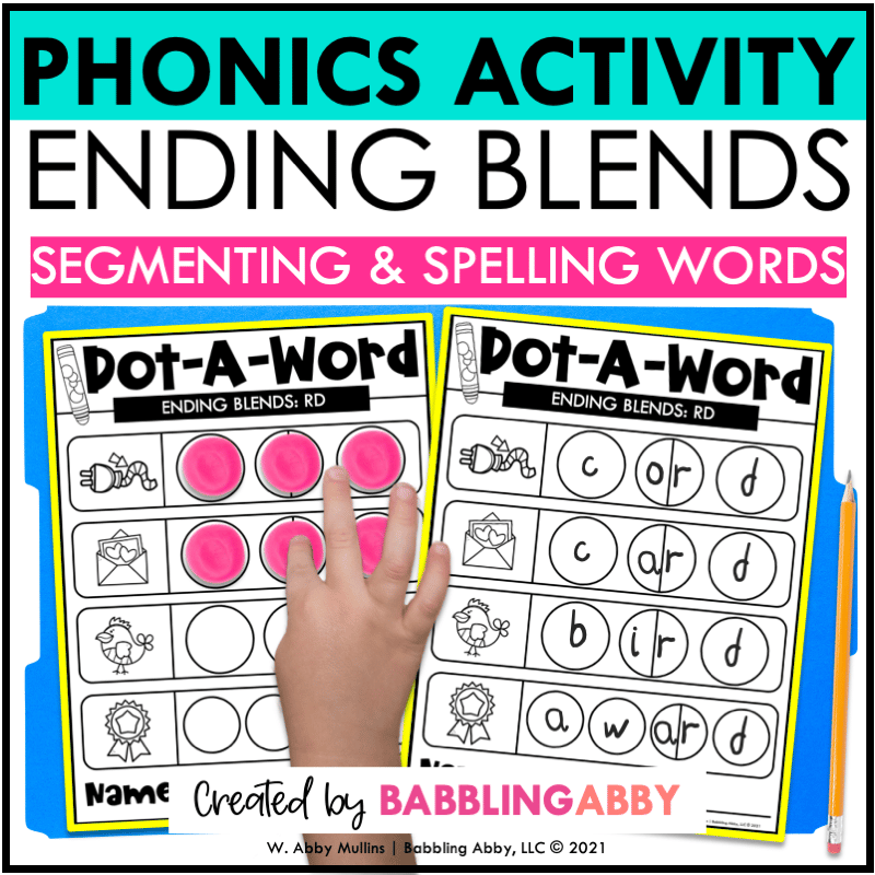 Phonics Activities Bundle for Kindergarten and First Grade | Science of ...