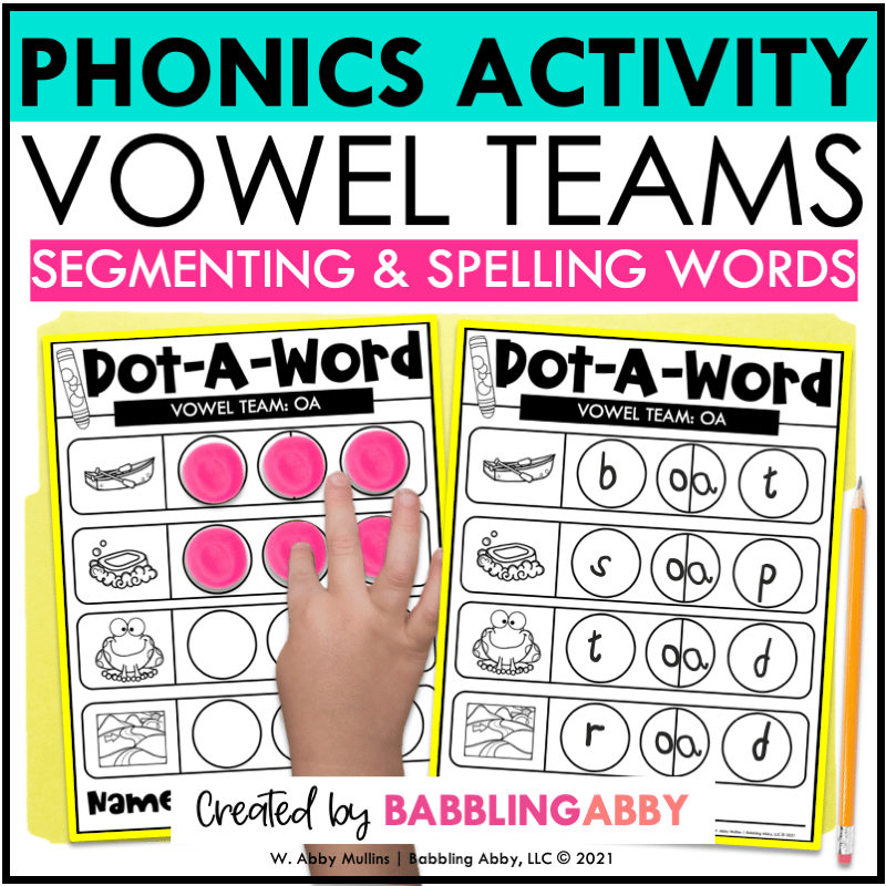 Phonics Activities Bundle for Kindergarten and First Grade Science of
