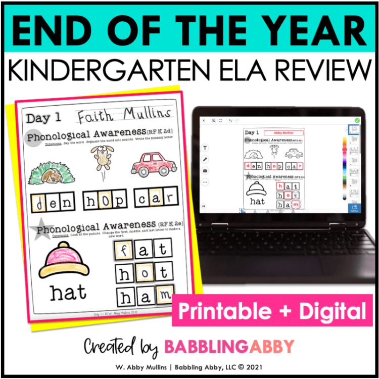 End of the Year Reviews - Babbling Abby