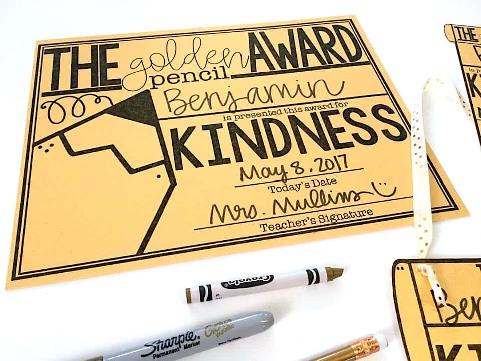 The Golden Pencil Award