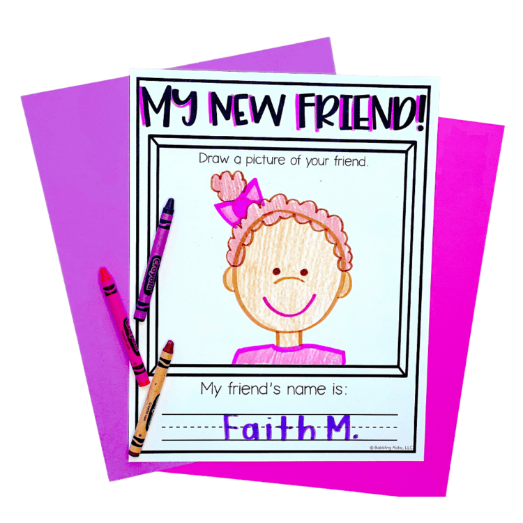 The Best Back to School Activities for First Grade - Babbling Abby