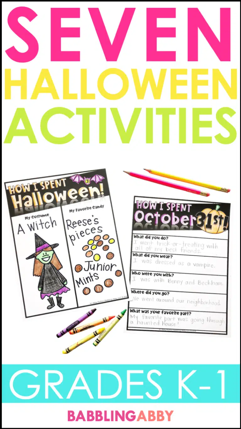 activities for grade 1 first day of school