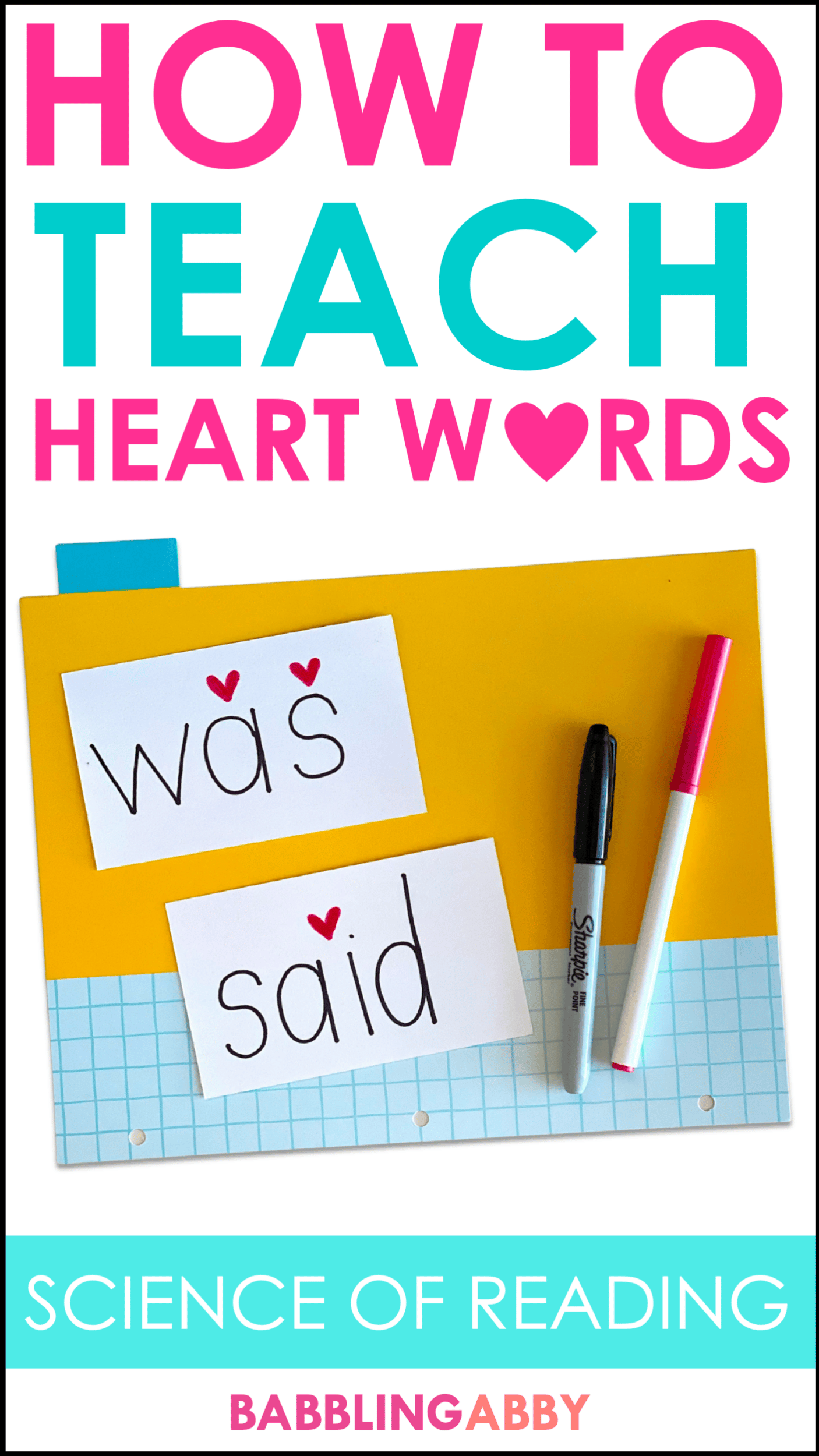 Are you looking for ways to teach heart words? This post explains how some high frequency words are heart words, along with strategies for teaching about them.