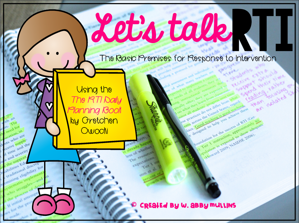 Let's Talk RTI: A basic presentation on what RTI is and how it is used in the classroom.