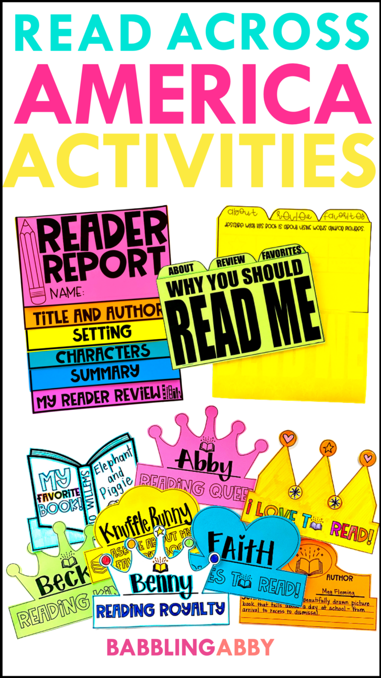 Check out these activities to use for Read Across America! They're perfect for students in grades K-2. babblingabby.net